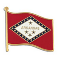 Arkansas State Flag Pin